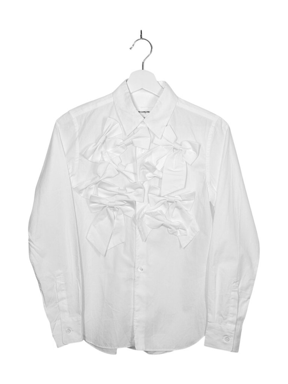 Comme des Garcons Girl 2020AW Layered Bowtie Decorated Shirt
